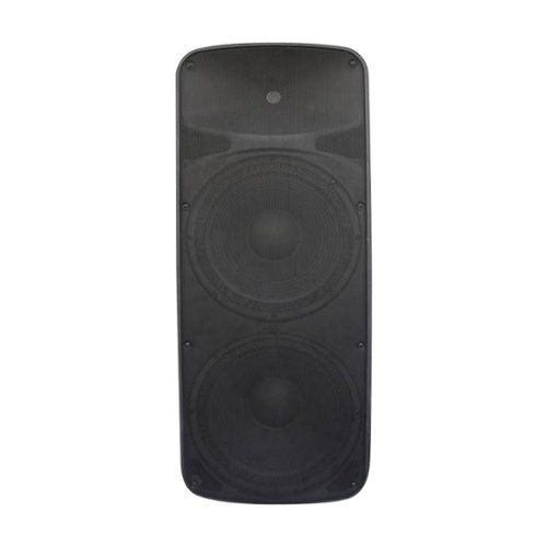 Edison Professional - 4000 Watt 2-Way Powered Bluetooth Speaker (Each) - Black-Angle_Standard 