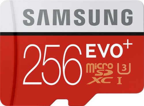  Samsung - EVO Plus 256GB microSDXC UHS-I Memory Card