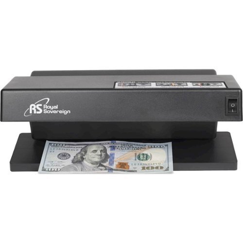 Royal Sovereign - Ultraviolet Counterfeit Detector - Black-Front_Standard 