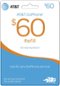 AT&T - Prepaid $60 Top-Up Prepaid Card-Front_Standard