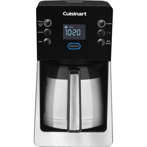  Cuisinart - Perfec Temp 12-Cup Thermal Coffee Maker DCC-2900 - Black, Stainless Steel
