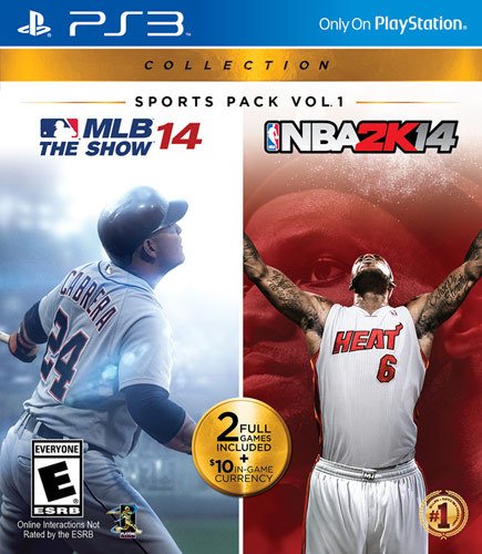  PlayStation Sports Pack Vol. 1 - MLB 14: The Show/NBA 2K14 - PlayStation 3