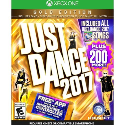  Just Dance® 2017 Gold Edition (Includes Just Dance Unlimited subscription) - Xbox One