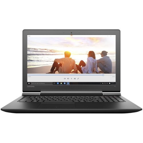  Lenovo - 15.6&quot; Laptop - Intel Core i7 - 16GB Memory - 1TB Hard Drive + 128GB Solid State Drive - Black