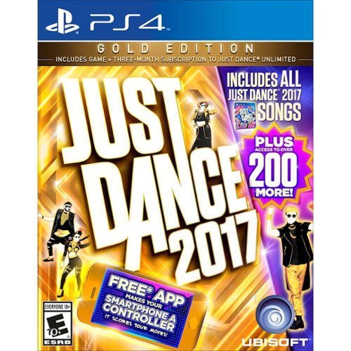 Just Dance® 2017 Gold Edition (Includes Just Dance Unlimited subscription) - PlayStation 4