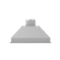 ZLINE - 34 inches - Externally Vented - Range Hood Insert - Brushed Stainless Steel-Front_Standard