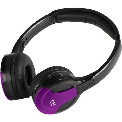  BOSS Audio - Headphone - Purple, black