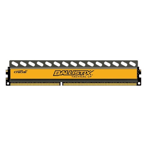  Crucial - 4GB PC3-12800 DDR3 DIMM Unbuffered Non-ECC Desktop Memory - Black