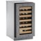 U-Line - Wine Captain 31-Bottle Built-In Wine Cooler - Custom Panel Ready-Angle_Standard