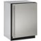 U-Line - 2000 Series 4.9 Cu. Ft. Built-In Mini Fridge - Stainless steel-Angle_Standard