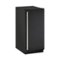 U-Line - 1000 Series 14.9" 60 lb Freestanding Icemaker - Black-Angle_Standard
