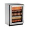 U-Line - 2000 Series 4.9 Cu. Ft. Built-In Mini Fridge - Stainless Steel-Angle_Standard