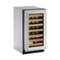 U-Line - Wine Captain 31-Bottle Built-In Wine Cooler - Stainless Steel-Angle_Standard