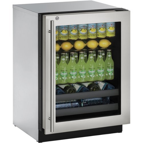 U-Line - Modular 3000 Series 10-Bottle Built-In Wine Refrigerator - Stainless steel