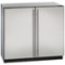 U-Line - Modular 3000 Series 6.9 Cu. Ft. Built-In Mini Fridge - Stainless Steel-Angle_Standard