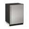 U-Line - 1000 Series 5.2 Cu. Ft. Built-In Mini Fridge - Stainless Steel-Angle_Standard