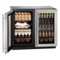U-Line - Modular 3000 Series 6.9 Cu. Ft. Built-In Mini Fridge - Stainless Steel-Angle_Standard