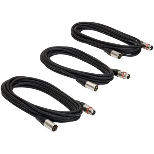 Samson - 18' Microphone Cable - Black