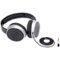 Samson - SR Wired Over-the-Ear Headphones - Silver/Black-Front_Standard