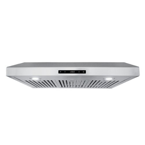 COSMO - 30 inches - Convertible - Under cabinet Range Hood - Stainless Steel-Front_Standard 