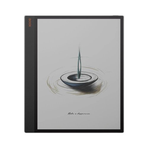 BOOX - Tab X C: Ultimate productivity on a 13.3" color E-Ink display. Fast, versatile, and easy on the eyes - Gray-Front_Standard 