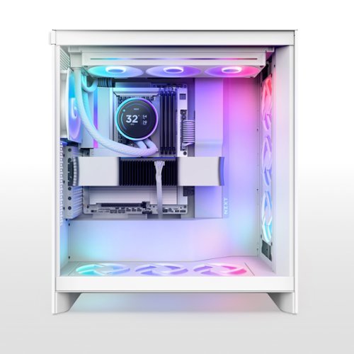 NZXT N9 Z890 LGA 1851 Intel Z890 ATX DDR5 Wi-Fi 7 Motherboard with Full-Metal Cover and RGB - White BUY IN EUROPE
