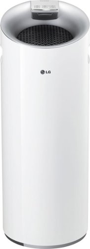  LG - PuriCare Tower Air Purifier - White