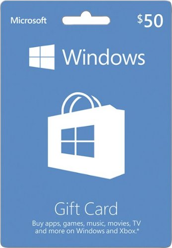  Microsoft - Windows Store $50 Gift Card