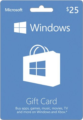  Microsoft - Windows Store $25 Gift Card