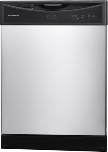 Frigidaire - 24" Tall Tub Built-In Dishwasher - Stainless Steel-Left_Standard 