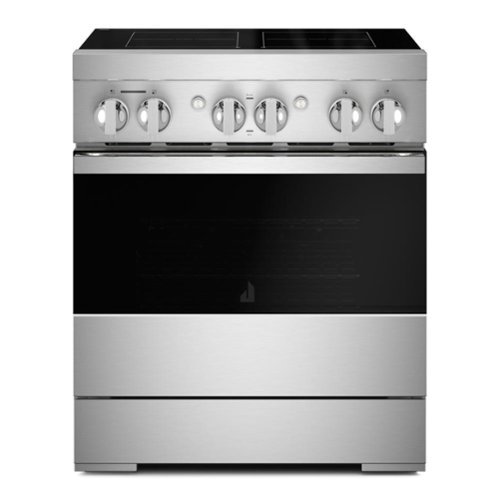 JennAir - NOIR 4.1 Cu. Ft. Freestanding Electric Induction Range - Stainless Steel-Front_Standard 