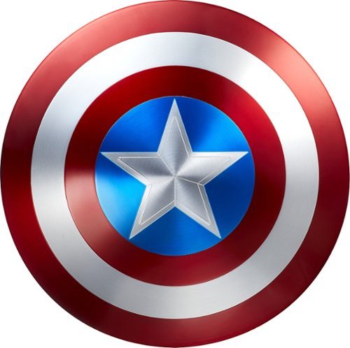  Hasbro - Marvel Legends Captain America 75th AnnIiversary Metal Shield - Multi