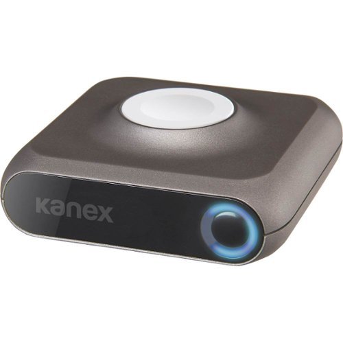 Kanex - GoPower 4,000mAh Portable Charger for Apple Watch® - Space Gray-Front_Standard 