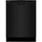 Frigidaire - Gallery 24" Top Control Tall Tub Built-In Dishwasher - Black-Front_Standard