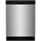 Frigidaire - 24" Built-In Dishwasher - Silver mist-Front_Standard