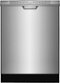 Frigidaire - Gallery 24" Top Control Tall Tub Built-In Dishwasher - Stainless Steel-Front_Standard