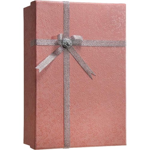  Barska - Gift Box Lock Box with Key Lock - Pink flower