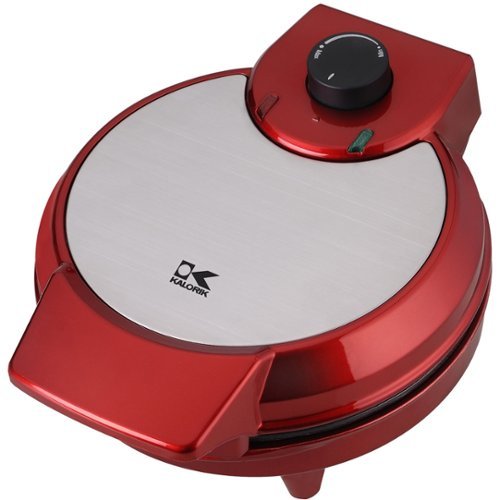 Kalorik - Heart Shape Waffle Maker - Red metallic-Angle_Standard 