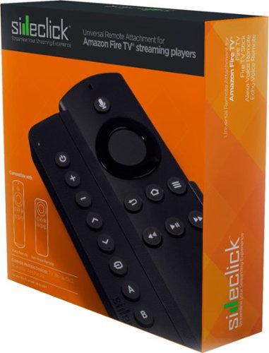 Sideclick Universal Remote Attachment for Amazon Fire TV (all models) - Black BUY IN AUSTRALIA
