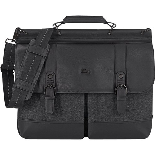  Solo New York - Executive Collection Bradford Laptop Briefcase - Black
