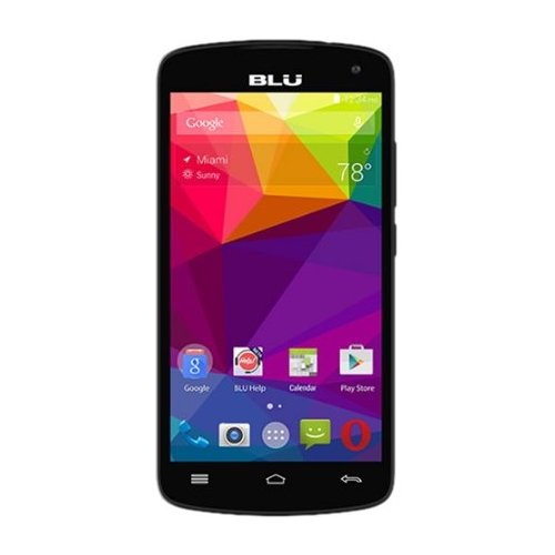  BLU - Studio X8 Hd with 4GB Memory Cell Phone (Unlocked) - Black