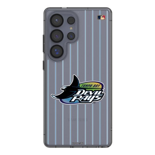 Keyscaper - MLB - Tampa Bay Rays Cooperstown Galaxy Clear Case - S24 - Multicolor-Front_Standard 