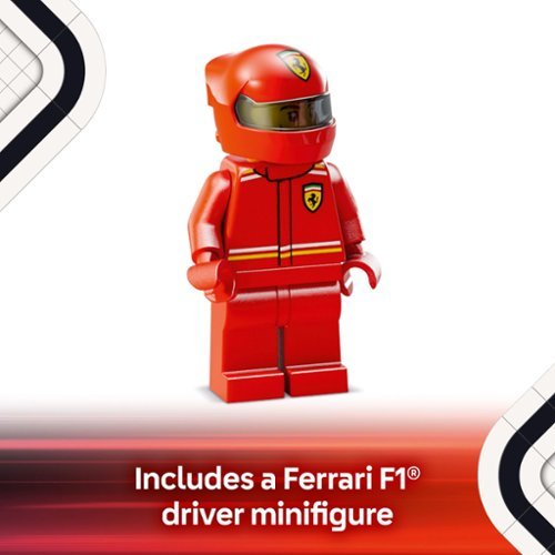 LEGO Speed Champions Ferrari SF-24 F1 Race Car Building Set and Toy Driver 77242 WORLDWIDE DELIVERY