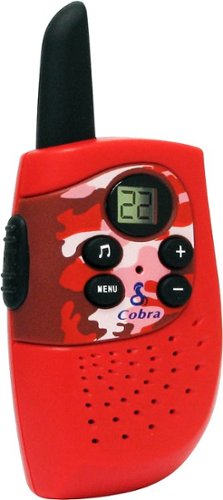 Cobra - Hero Series 22-channel FRS 2-Way Radios (Pair) - Red