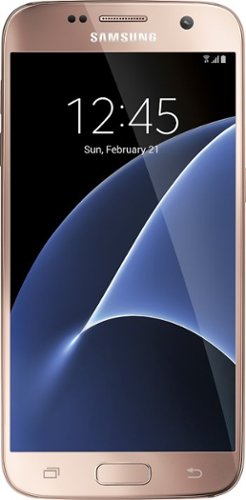  Samsung - Galaxy S7 with 32GB Memory Cell Phone - Pink Gold (Sprint)