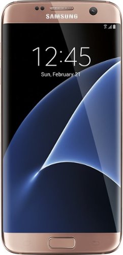 Samsung - Galaxy S7 edge with 32GB Memory Cell Phone - Pink Gold (Sprint)