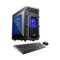 CybertronPC - Palladium Desktop - Intel Core i7 - 16GB Memory - NVIDIA GeForce GTX 1070 - 1TB Hard Drive - Black/blue-Front_Standard
