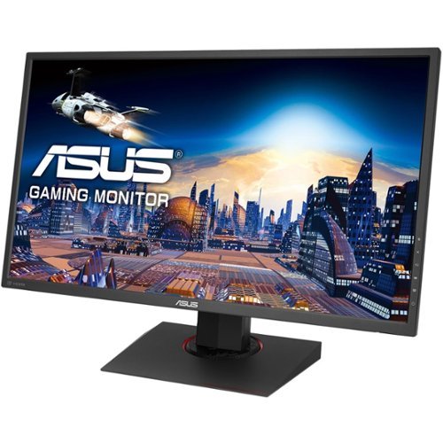 ASUS - 27" LED QHD FreeSync Monitor - Black-Angle_Standard 
