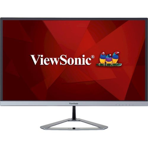  ViewSonic - VX2376-smhd 23&quot; IPS LED FHD Monitor - Black/Silver