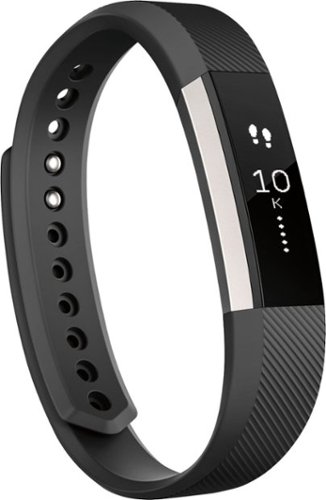  Fitbit - Activity Tracker (Extra-Large) - Black/Silver